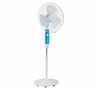 white pedestal fan - Image 3